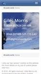 Mobile Screenshot of gilesmorris.com